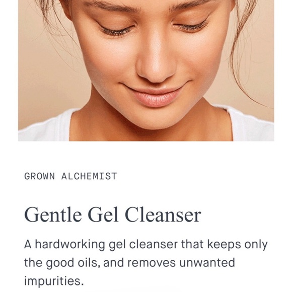 new Grown Alchemist 𖣥 Gentle Gel Facial Cleanser 𖣥 Luxury Travel Size 𖣥 Rose - Picture 8 of 8